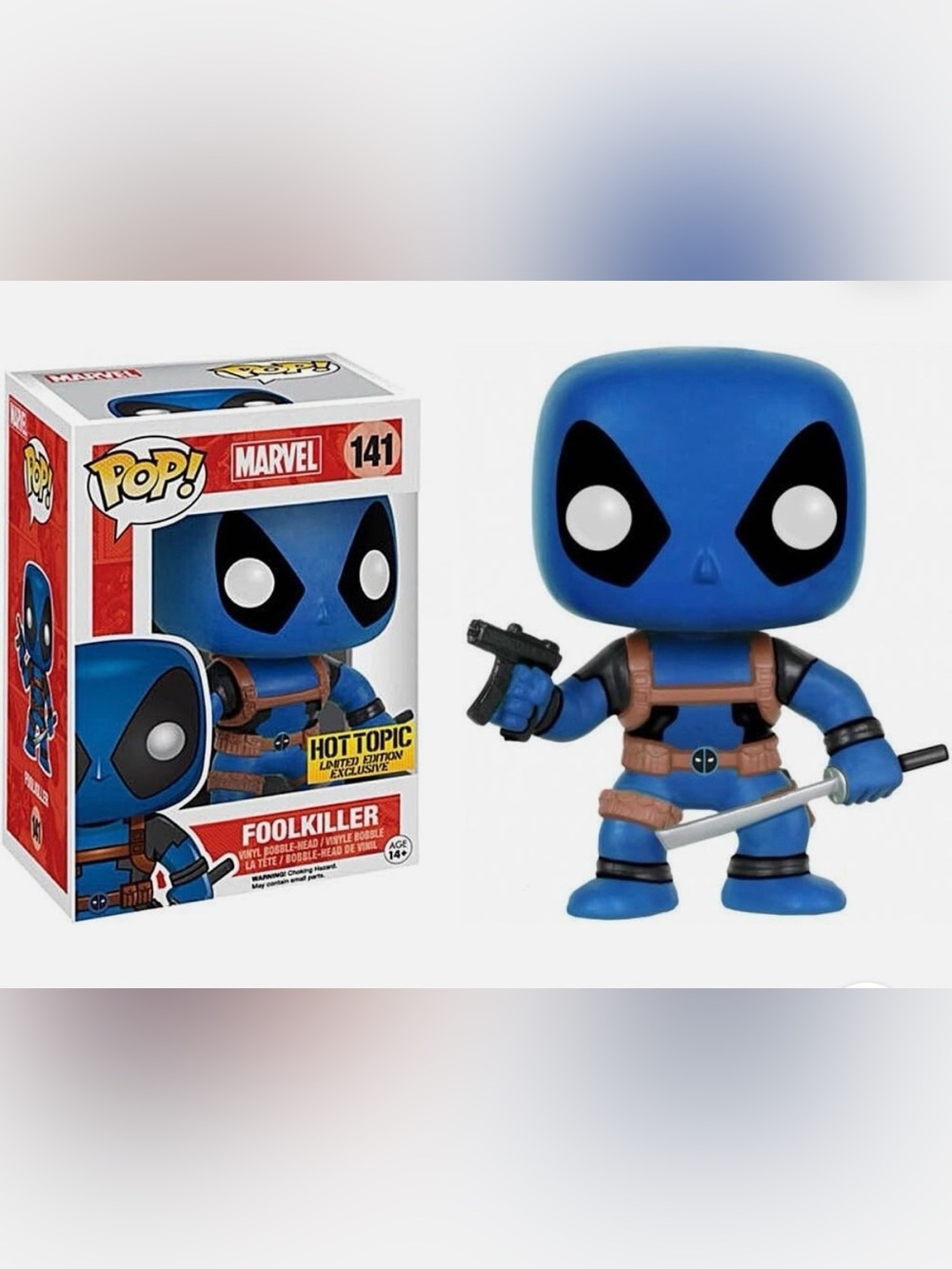 Funko Pop! Marvel Deadpool Foolkiller #141